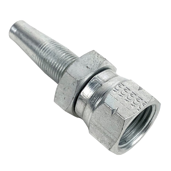 Eaton Fitting, Field Attachable, Jic 37 Deg Female Swivel 90 Deg Tube Elbow, 2.61 Hose Id, 5/16 Tube 21306N-666 - main